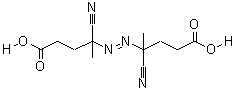4,4-偶氮双(4-氰基戊酸)结构式_2638-94-0结构式