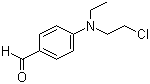 N-乙基-N-氯乙基-4-氨基苯甲醛结构式_2643-07-4结构式