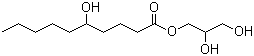 5-羟基癸酸甘油酯结构式_26446-31-1结构式