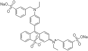 酸性兰 9结构式_2650-18-2结构式