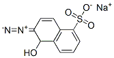 2-重氮-1-萘酚-5-磺酸钠结构式_2657-00-3结构式