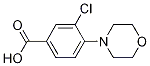 3-氯-4-(4-吗啉)苯甲酸结构式_26586-20-9结构式