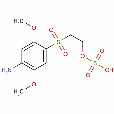 2-(4-Amino-2,5-dimethoxy-phenyl-sulfonyl)ethanol sulfate ester Structure,26672-24-2Structure