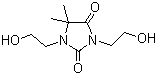 1,3-二羟乙基-5,5-二甲基海因结构式_26850-24-8结构式