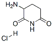 3-氨基哌啶-2,6-二酮盐酸盐结构式_2686-86-4结构式