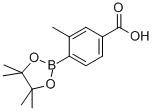3-甲基-4-(4,4,5,5-四甲基-1,3,2-二噁硼烷-2-基)苯甲酸结构式_269409-74-7结构式