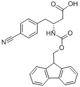 Fmoc-(r)-3-氨基-4-(4-氰基苯基)丁酸结构式_269726-87-6结构式