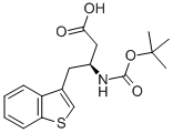 Boc-(s)-3-amino-4-(3-benzothienyl)butanoic acid Structure,270063-45-1Structure
