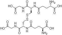 L-谷胱甘肽 (氧化型)结构式_27025-41-8结构式