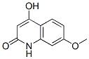 4-羟基-7-甲氧基喹啉-2-酮结构式_27037-34-9结构式