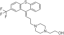 三氟噻吨结构式_2709-56-0结构式