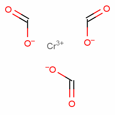 甲酸铬结构式_27115-36-2结构式