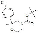 4-BOC-2-(4-chlorophenyl)-2-methylmorpholine Structure,271245-35-3Structure