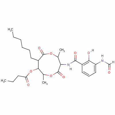 抗霉素A2结构式_27220-57-1结构式