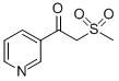 2-(Methylsulfonyl)-1-Pyridin-4-ylethanone Structure,27302-94-9Structure