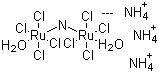 二水合八氯次氮二釕(IV)酸三铵结构式_27316-90-1结构式