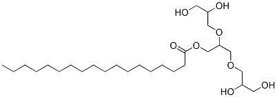 三聚甘油单硬脂酸酯结构式_27321-72-8结构式