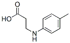 3-对甲苯氨基丙酸结构式_27418-59-3结构式