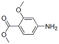 2-甲氧基-4-氨基苯甲酸甲酯结构式_27492-84-8结构式