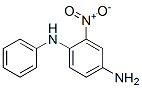 2-硝基-4-氨基二苯胺结构式_2784-89-6结构式