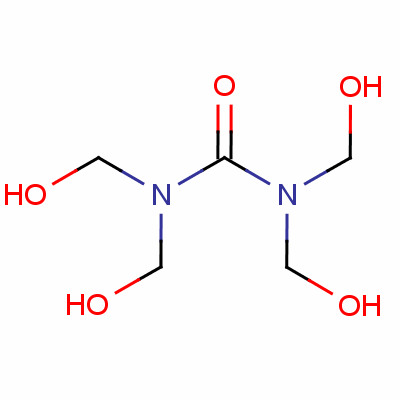 四(羟基甲基)-脲结构式_2787-01-1结构式