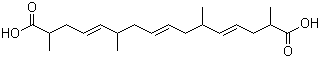 藏红花酸结构式_27876-94-4结构式