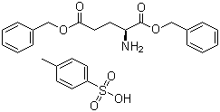 L-谷氨酸双苄酯对甲苯磺酸盐结构式_2791-84-6结构式
