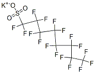 全氟辛基磺酸钾结构式_2795-39-3结构式