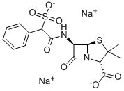 磺苄西林钠结构式_28002-18-8结构式