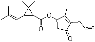 右旋反式烯丙菊酯结构式_28057-48-9结构式