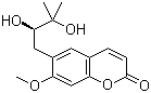 白花前胡醇结构式_28095-18-3结构式
