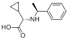 (2S,1s)-2-环丙基-2-(1-苯基乙基氨基)乙酸结构式_281191-43-3结构式