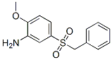 2-甲氧基-5-苯甲磺酰基苯胺结构式_2815-50-1结构式