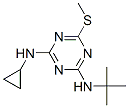 2-叔丁氨基-4-环丙氨基-6-甲硫基-s-三嗪结构式_28159-98-0结构式