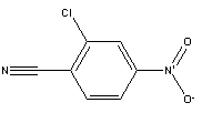 2-氯-4-硝基苯腈结构式_28163-00-0结构式