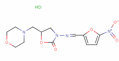 盐酸呋喃他酮结构式_2818-22-6结构式