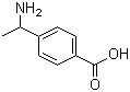 4-(1-氨基-乙基)-苯甲酸结构式_28357-95-1结构式