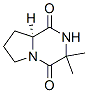 (S)-(9CI)-六氢-3,3-二甲基吡咯并[1,2-a]吡嗪-1,4-二酮结构式_28385-33-3结构式
