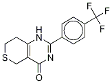 Xav-939;3,5,7,8-tetrahydro-2-[4-(trifluoromethyl)phenyl]-4h-thiopyrano[4,3-d]pyrimidin-4-one Structure,284028-89-3Structure