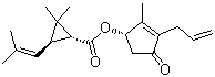 烯丙菊酯结构式_28434-00-6结构式