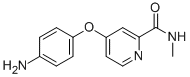 4-(4-氨基苯氧基)-N-甲基-2-吡啶甲酰胺结构式_284462-37-9结构式
