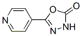 5-(吡啶-4-基)-1,3,4-噁二唑-2(3H)-酮结构式_2845-82-1结构式