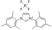1,3-双(2,4,6-三甲基苯基)-咪唑四氟化硼结构式_286014-53-7结构式