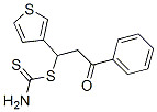 3-氧代-3-苯基-1-(3-噻吩基)氨基甲烷二硫代丙酯结构式_286366-70-9结构式