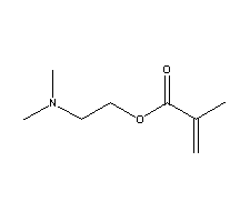 甲基丙烯酸二甲氨基乙酯结构式_2867-47-2结构式