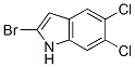 2-Bromo-5,6-dichloro-1H-indole Structure,286949-66-4Structure