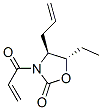 (4s,5s)-(9ci)-5-乙基-3-(1-氧代-2-丙烯基)-4-(2-丙烯基 )-2-噁唑烷酮结构式_287184-98-9结构式
