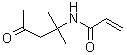 双丙酮丙烯酰胺结构式_2873-97-4结构式