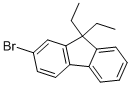 2-溴-9,9-二乙基芴结构式_287493-15-6结构式