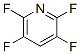 2,3,5,6-四氟吡啶结构式_2875-18-5结构式